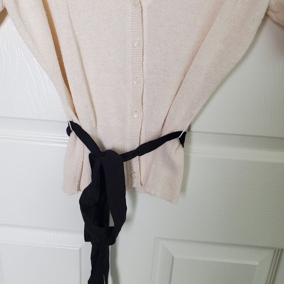 New Anthropologie Maeve Silk + Linen Button Down Top - Picture 4 of 10